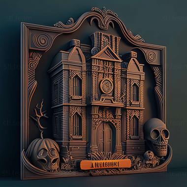 3D модель Гра The Addams Family Mansion Mayhem (STL)
